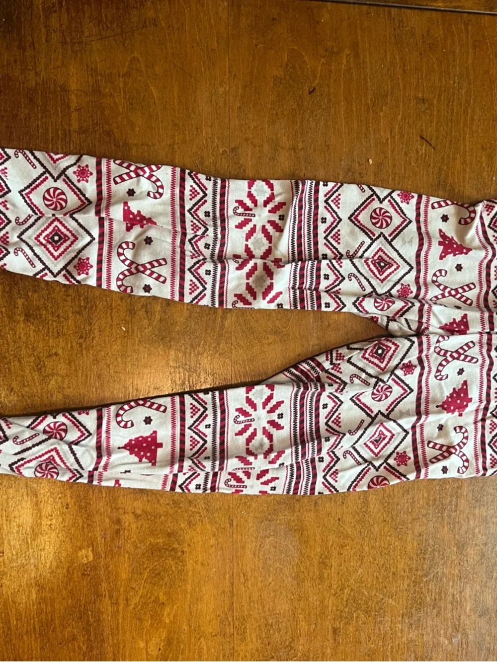 The Children’s Place Christmas Pajama Set Size 6 Red Fair Isle Holiday PJ Set
